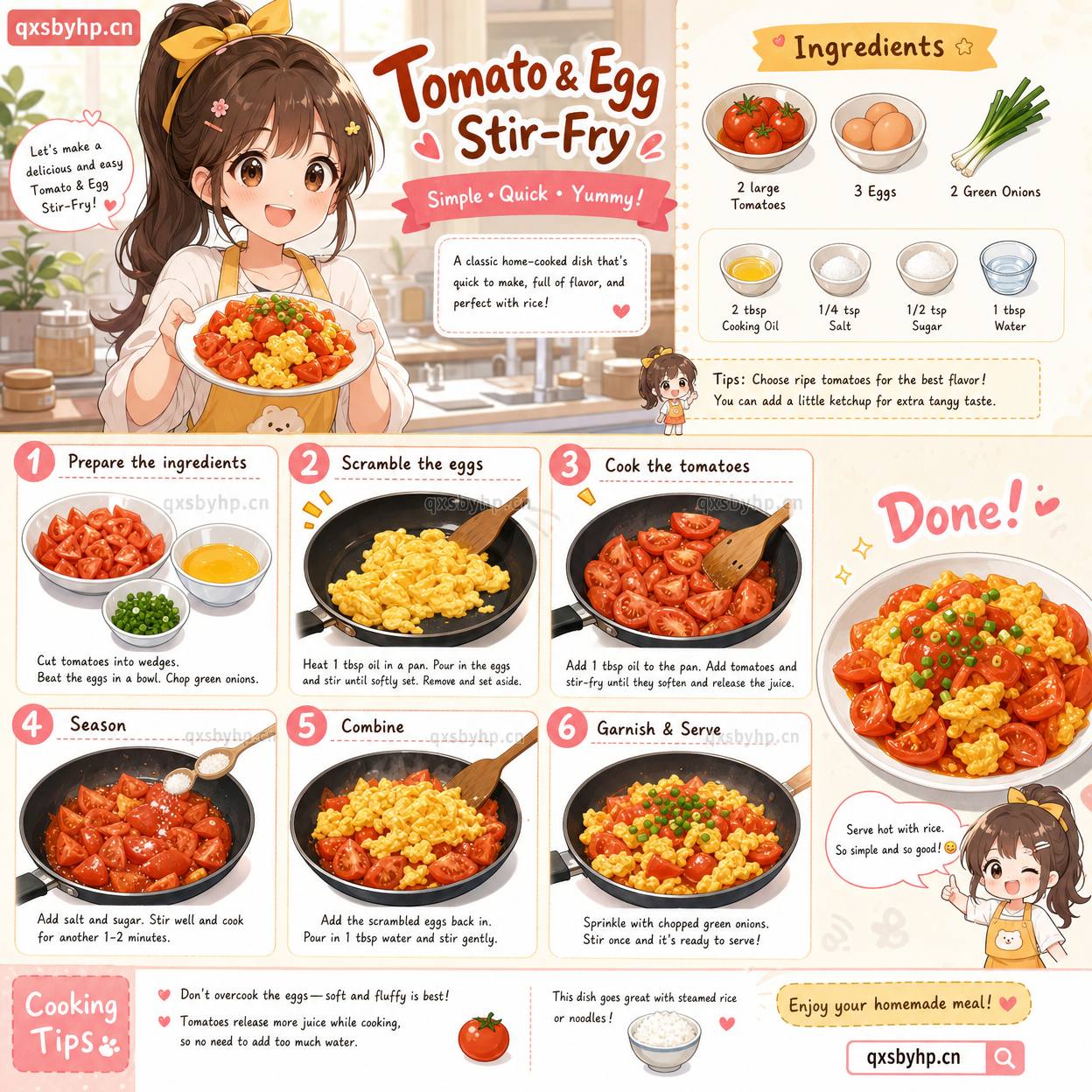 小小绘-美食动漫教程